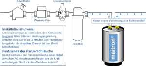 Kalkumwandler kaufen und unkompliziert einbauen Kalkwandler Montage